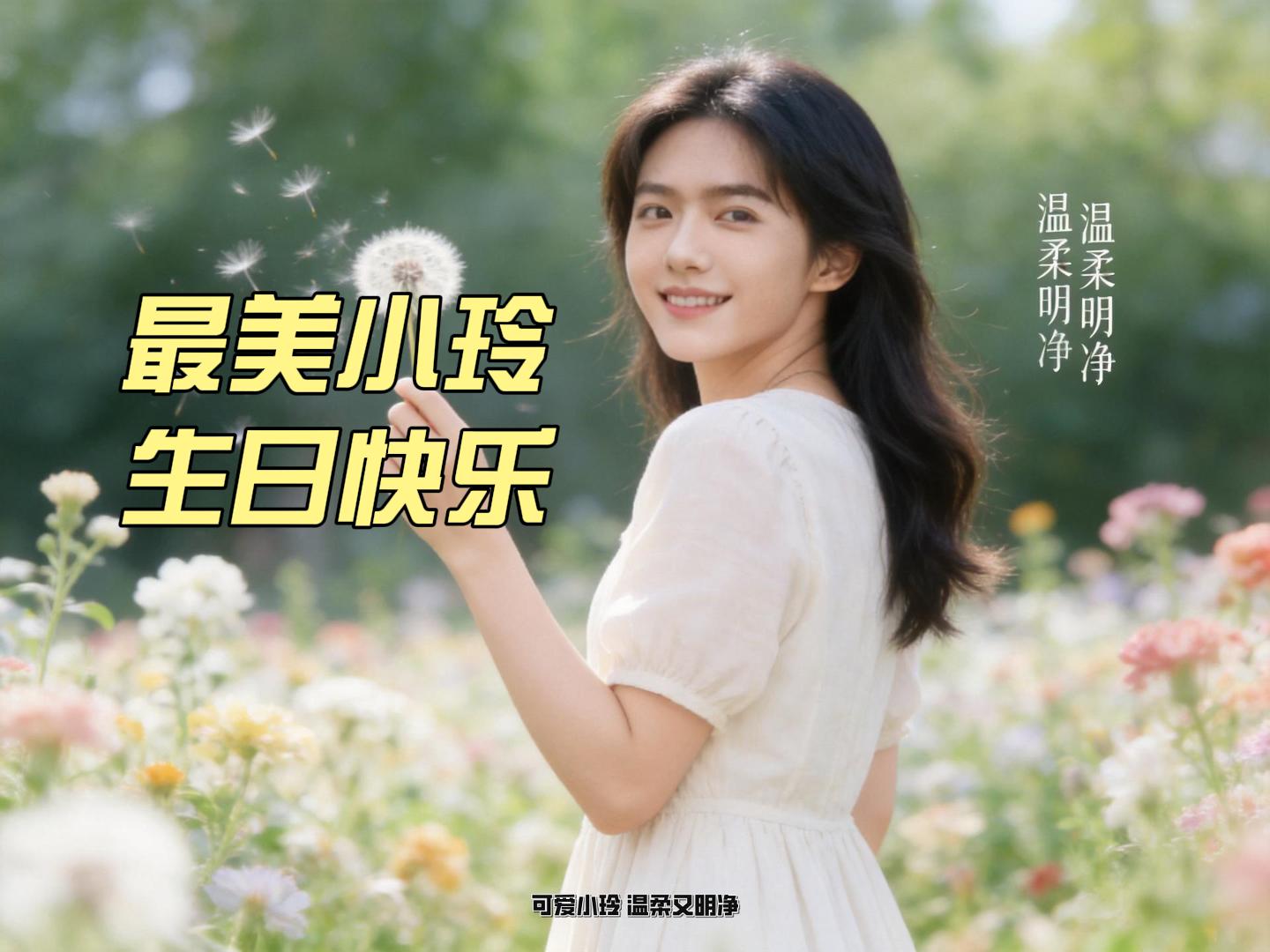 最美小玲生日快乐！